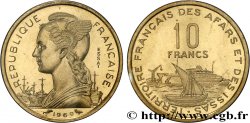 YIBUTI - Territorio Francés de los Afars e Issas Essai 10 Francs 1969 Paris