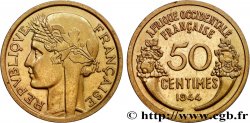 AFRIQUE OCCIDENTALE FRANÇAISE 50 Centimes Morlon 1944 Londres
