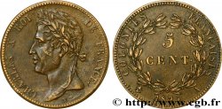 COLONIES FRANÇAISES - Charles X, pour la Guyane et le Sénégal 5 Centimes Charles X 1825 Paris - A