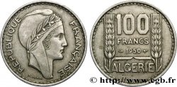 ALGERIA 100 Francs Turin 1950 