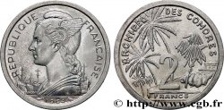 COMORE 2 Francs 1964 Paris 