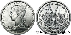 FRANZÖSISCHE WESTAFRIKA - FRANZÖSISCHE UNION 2 Francs 1948 Paris