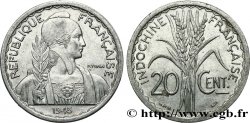 FRENCH INDOCHINA 20 Centièmes 1945 Beaumont-le-Roger