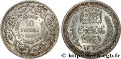 TUNEZ - Protectorado Frances 10 Francs au nom du Bey Ahmed an 1361 1942 Paris
