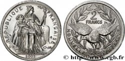 NEW CALEDONIA 2 Francs I.E.O.M. 2003 Paris