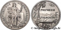 FRENCH POLYNESIA 2 Francs I.E.O.M. 1999 Paris