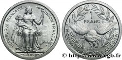 NOUVELLE CALÉDONIE 1 Franc Union Française 1949 Paris