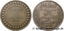 TUNISIA - Protettorato Francese 10 Centimes AH1321 1903 Paris 