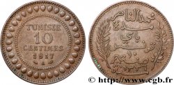 TUNESIEN - Französische Protektorate  10 Centimes AH1336 1917 Paris