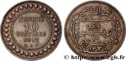TUNESIEN - Französische Protektorate  10 Centimes AH1336 1917 Paris