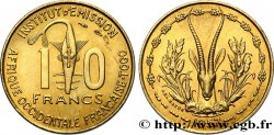 AFRICA OCCIDENTALE FRANCESE - TOGO 10 Francs 1957 Paris 