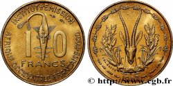 FRANZÖSISCHE WESTAFRIKA - TOGO 10 Francs 1957 Paris