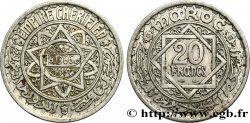 MAROCCO - PROTETTORATO FRANCESE 20 Francs AH 1366 1947 Paris 
