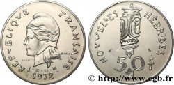 NUOVO EBRIDI (VANUATU dopo1980) Essai de 50 Francs I.E.O.M. 1972 Paris 