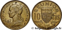 REUNION INSEL 10 Francs 1962 Paris