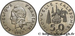NEUKALEDONIEN 50 Francs I.E.O.M. 1987 Paris