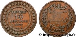 TUNESIEN - Französische Protektorate  10 Centimes AH1325 1907 Paris