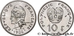 POLINESIA FRANCESA 10 Francs I.E.O.M. 1984 Paris