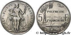 POLYNÉSIE FRANÇAISE 5 Francs I.E.O.M.  1983 Paris