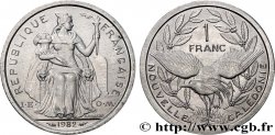 NUEVA CALEDONIA 1 Franc I.E.O.M. 1982 Paris