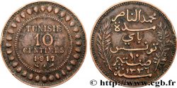 TUNISIA - French protectorate 10 Centimes AH1336 1917 Paris