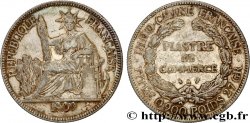 FRENCH INDOCHINA 1 Piastre de Commerce 1909 Paris