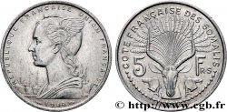 SOMALIA FRANCESA 5 Francs 1948 Paris