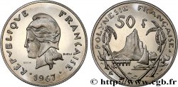 POLYNÉSIE FRANÇAISE Essai de 50 Francs Marianne 1967 Paris