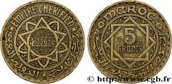 MAROC - PROTECTORAT FRANÇAIS 5 Francs AH 1365 1946 Paris