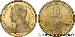 DJIBOUTI - Territoire français des AFARS et des ISSAS Essai 10 Francs 1969 Paris