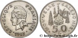 NUOVA CALEDONIA 50 Francs, frappe courante 1967 Paris 