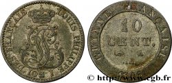 FRANZÖSISCHE-GUAYANA 10 Cent. (imes) Louis-Philippe 1846 Paris