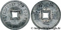TONKIN French Protectorate 1/600 de Piastre 1905 Paris MS 