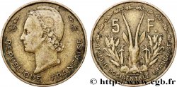 FRANZÖSISCHE WESTAFRIKA 5 Francs 1956 Paris