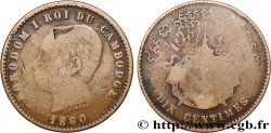 KAMBODSCHA 10 Centimes Norodom Ier 1860 Bruxelles (?)