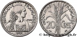 INDOCHINE FRANÇAISE 20 Centièmes 1939 Paris