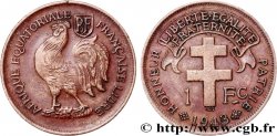 FRENCH EQUATORIAL AFRICA - FREE FRANCE  1 Franc 1943 Prétoria