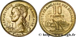 DJIBOUTI - French Territory of the Afars and the Issas  10 Francs ESSAI 1969 Paris
