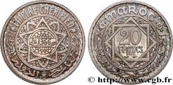 MAROKKO - FRANZÖZISISCH PROTEKTORAT Essai de 20 Francs, AH 1366 1947 Paris