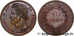 COLONIES FRANÇAISES - Charles X, pour la Guyane et le Sénégal 10 Centimes Charles X 1825 Paris