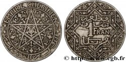 MARUECOS 1 Franc Empire Chérifien - Maroc N.D. Paris