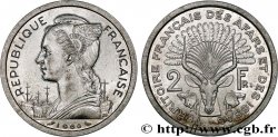 DSCHIBUTI - Französisches Afar- und Issa-Territorium 2 Francs 1968 Paris