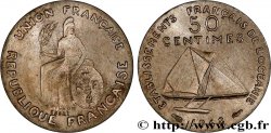 FRENCH POLYNESIA - French Oceania Essai 50 centimes sans listel 1948 Paris