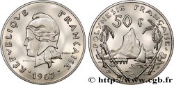 FRENCH POLYNESIA Essai de 50 Francs Marianne 1967 Paris MS 