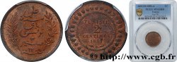 TUNESIEN - Französische Protektorate  2 Centimes AH1308 1891 