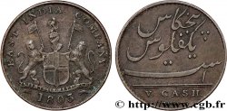 INDE V (5) Cash East India Company 1803 Madras TTB+ 