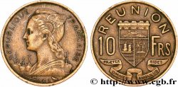 ÎLE DE LA RÉUNION 10 Francs 1962 Paris