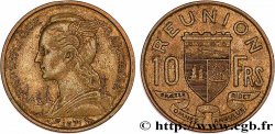 REUNION ISLAND 10 Francs 1971 Paris