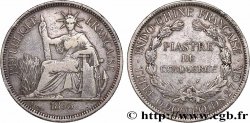 INDOCHINE FRANÇAISE 1 Piastre de Commerce 1895 Paris