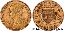 REUNION ISLAND 20 Francs 1972 Paris